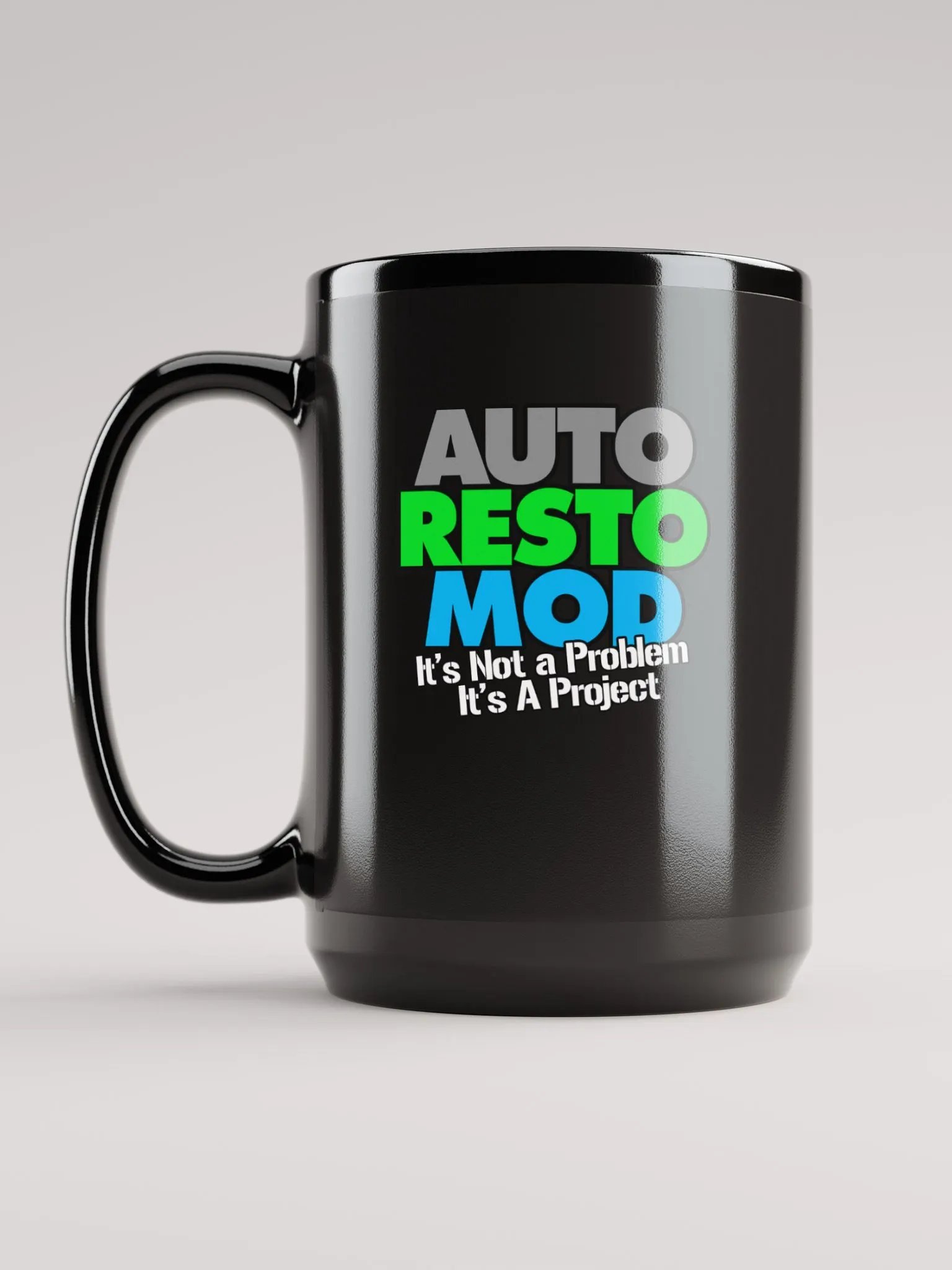 Clapped Out Camaro 15oz Autorestomod Mug with ARM Logo product image (6)