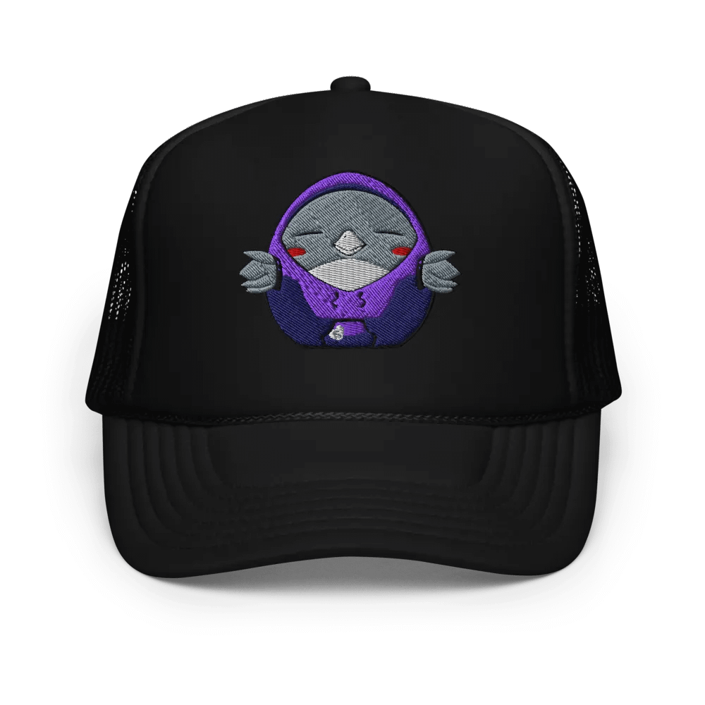 Finchie In Hoodie | Embroidered Cap product image (1)
