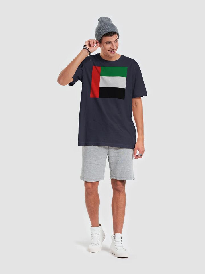Graphic Grove Patriotic United Arab Emirates Flag Unisex Cotton T-Shirt product image (2)
