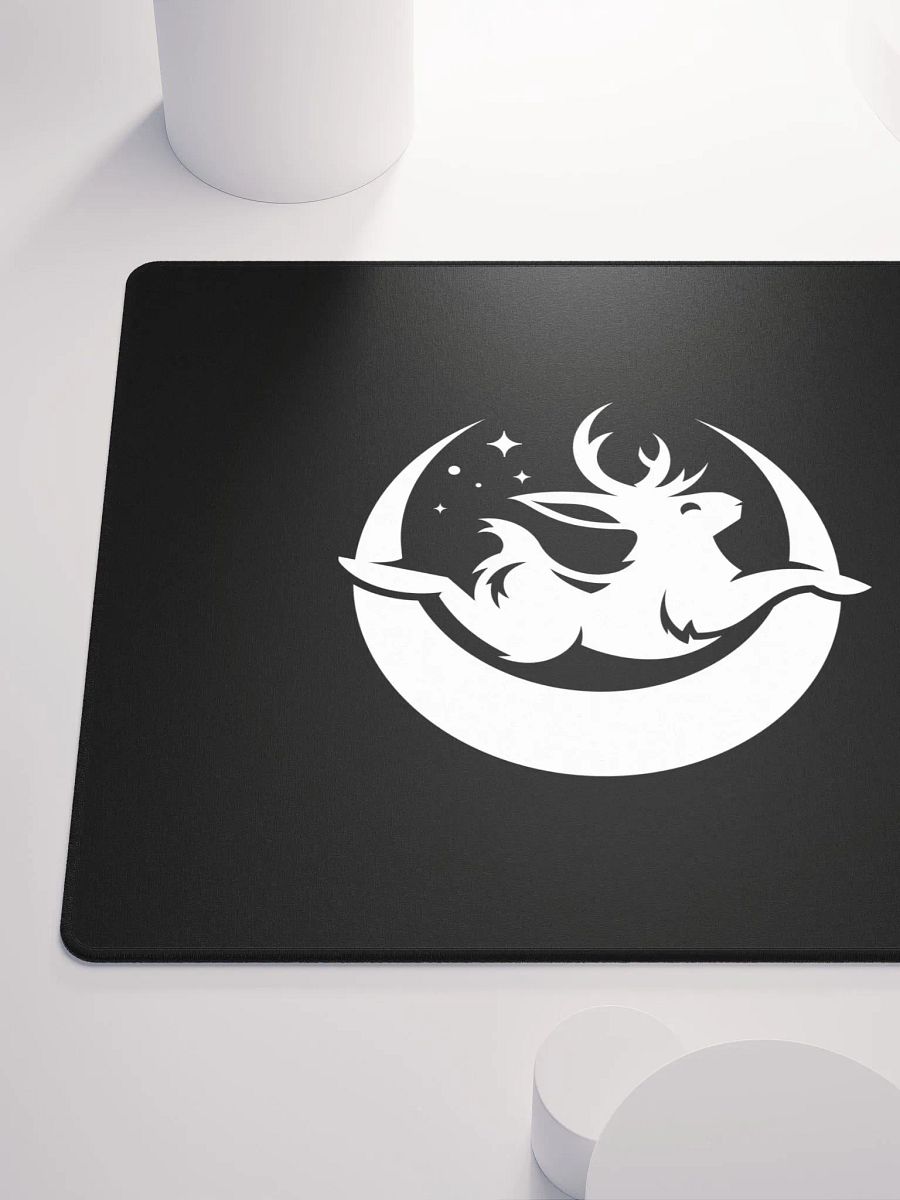 White Moonbound Gaming Mousepad product image (6)