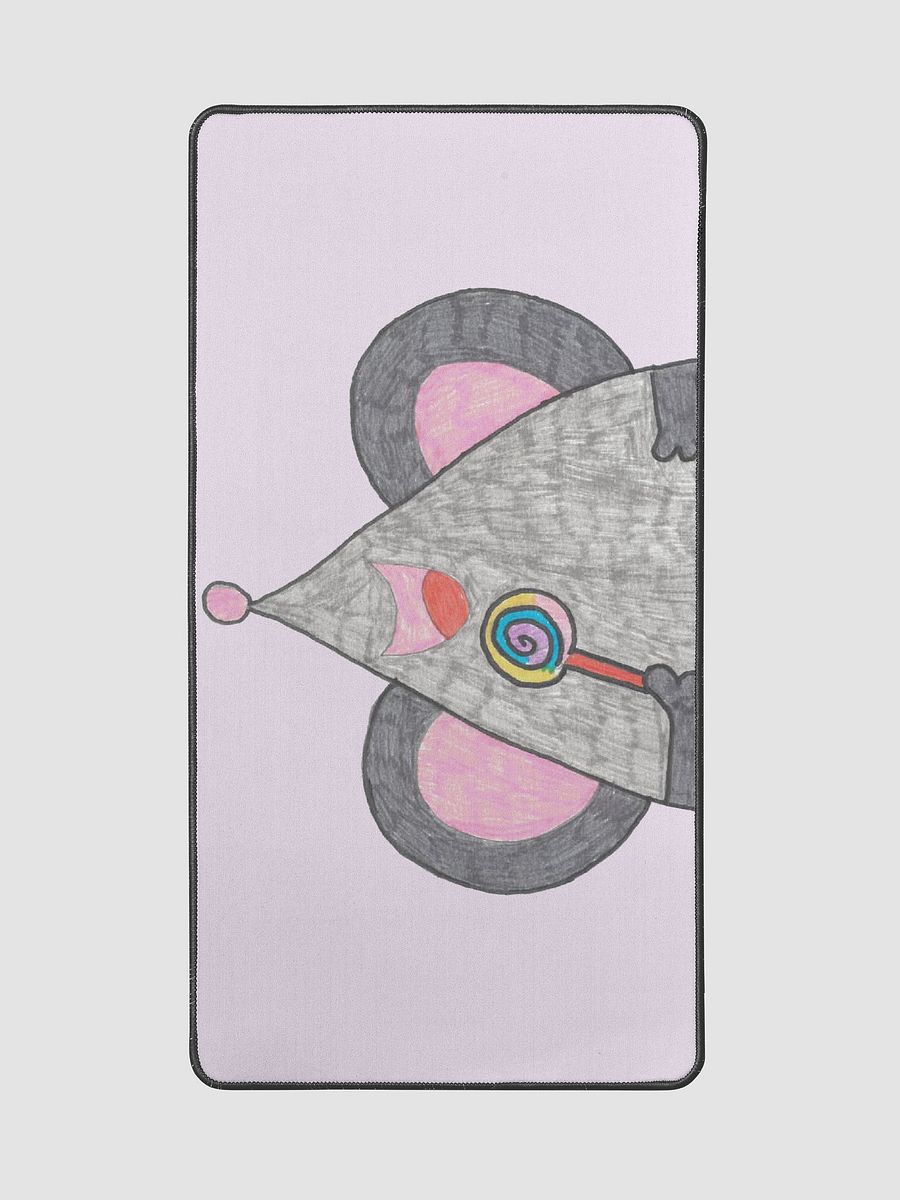 Lollipop mouse Desk Mat 15.5