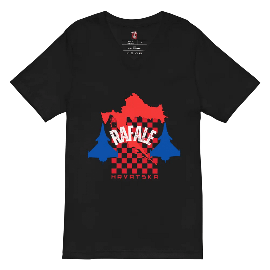 Rafale Hrvatska (Croatia)V-Neck T-Shirt product image (2)