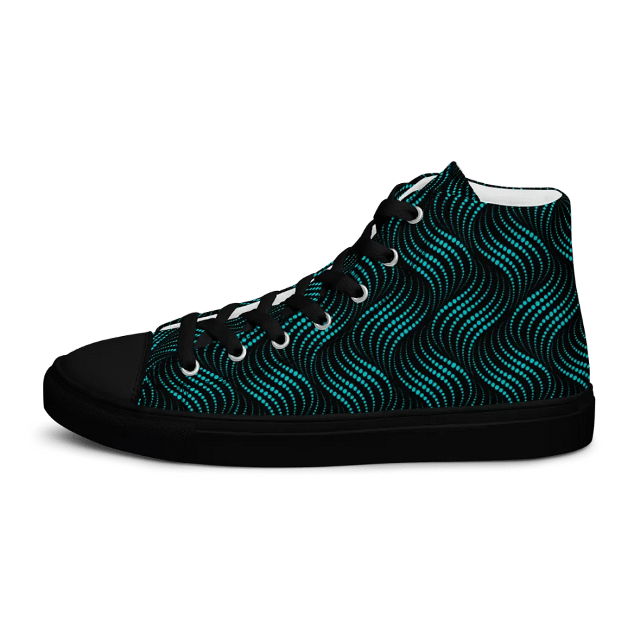 Light blue wavy men’s shoes product image (8)