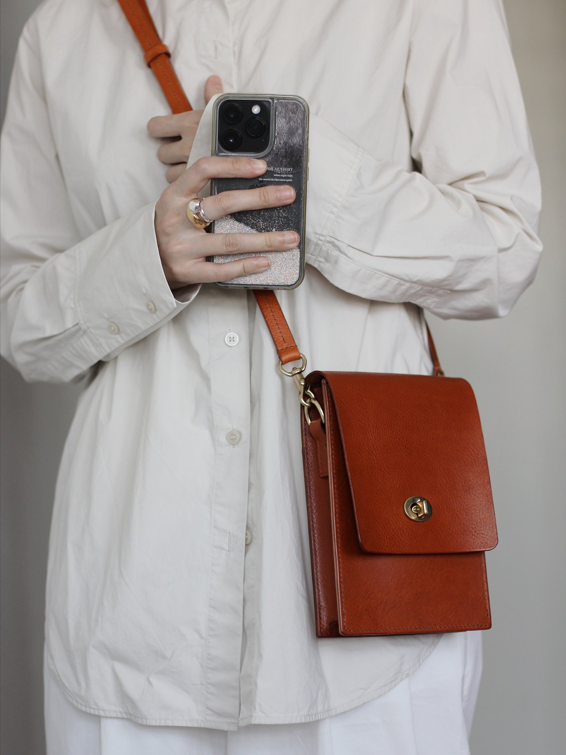 Vegetable Tanned Leather Satchel product image (6)