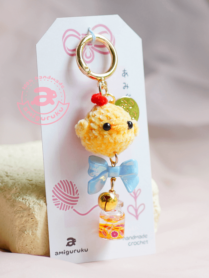 Cute Yellow Chick - Keychain product image (2)