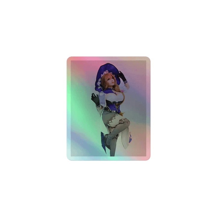 JuicyJinxs Lisa Cosplay Holographic Sticker product image (1)