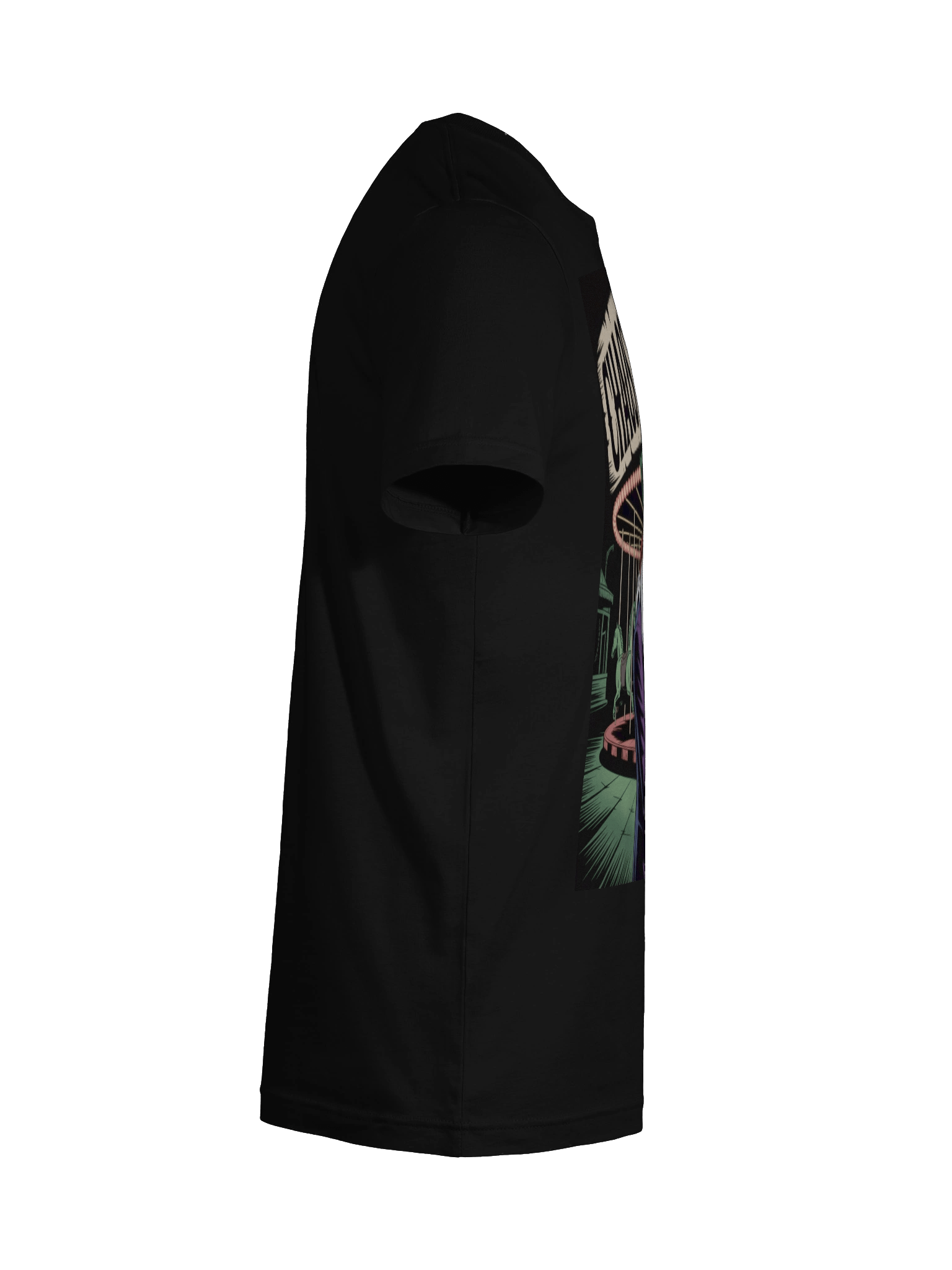 Chaos & Devotion: Joker and Harley Quinn Carousel Embrace T-Shirt product image (12)