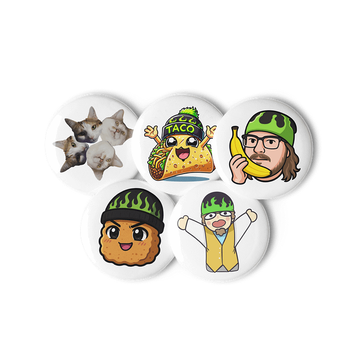 Emote Button Set 1 product image (3)