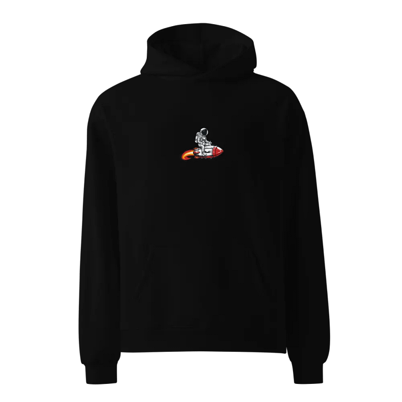 Jozzoh Rocket Man Hoodie w/ Large Logo on Back