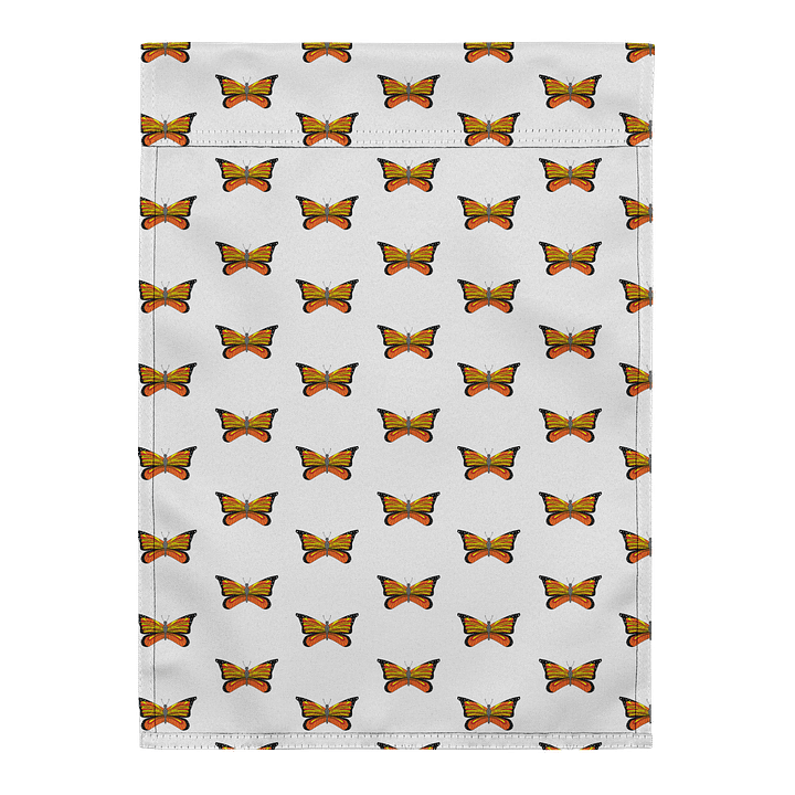 Symmetrical Butterfly Garden Flag product image (2)