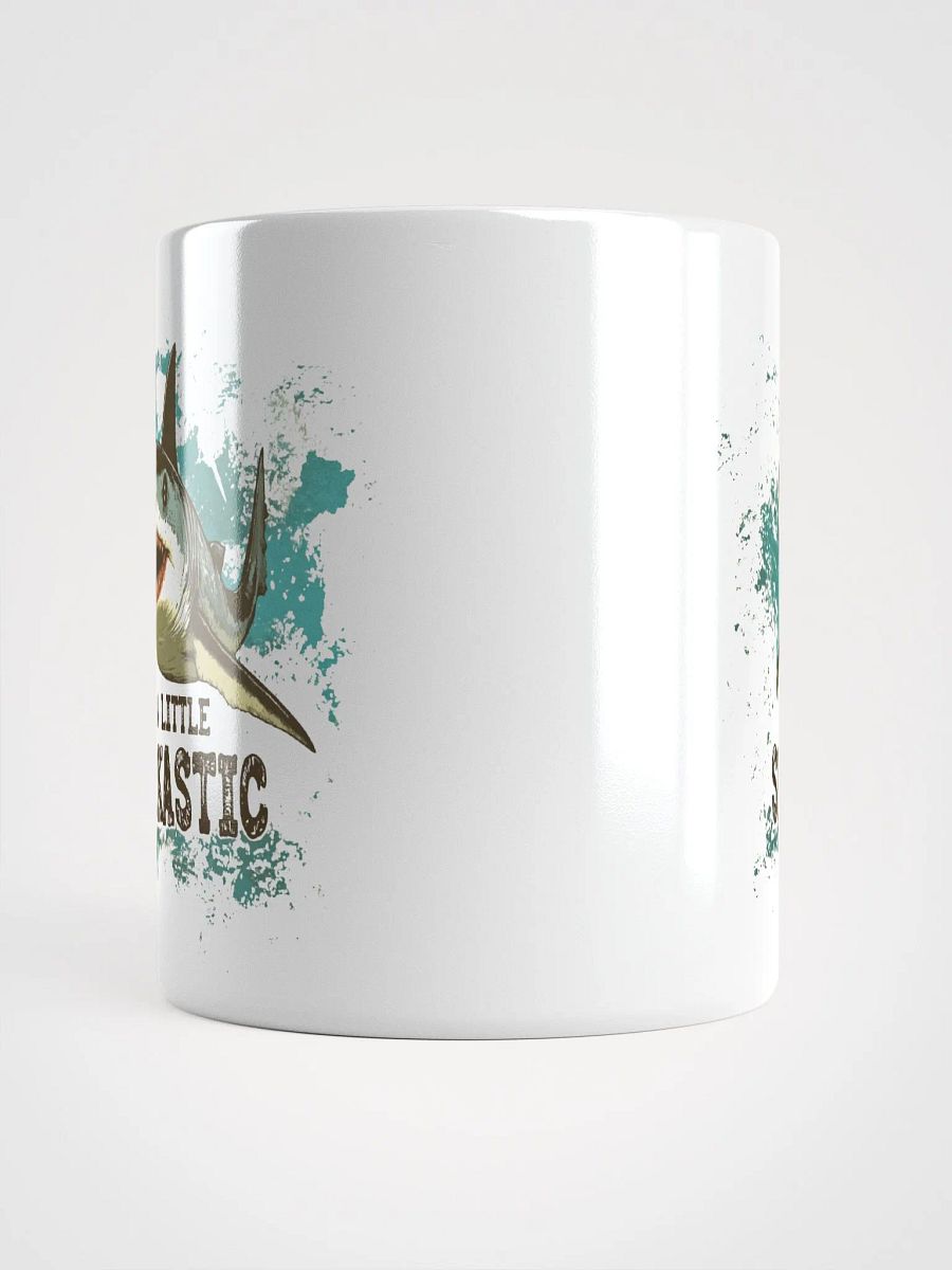 Sharkastic Splash White Mug product image (5)