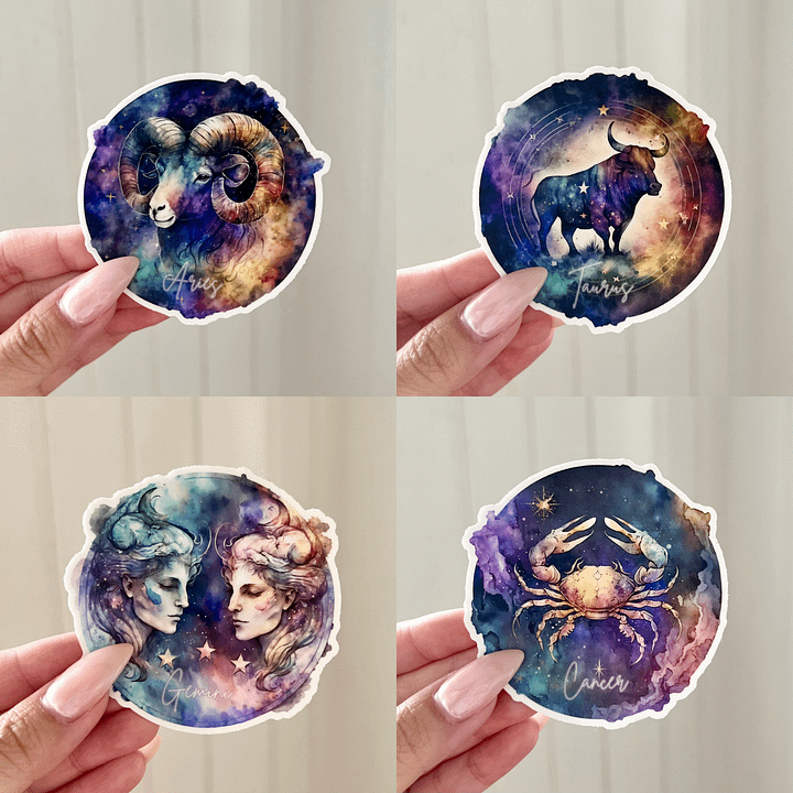 Zodiac Sign Stickers – The Full Astrology Collection product image (2)