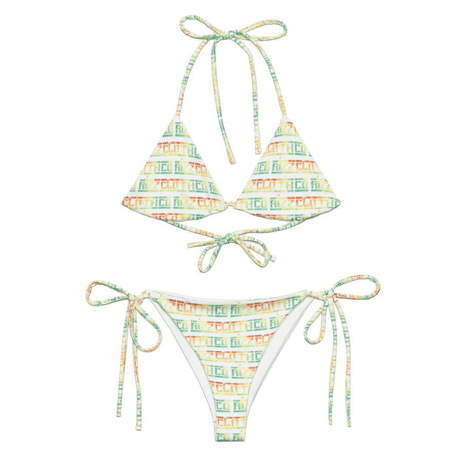 Rizz Cloth Co String Bikini Rasta Light product image (4)