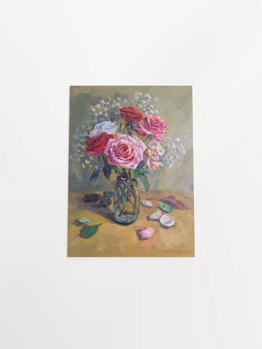 Roses-Oil Painting Paper Poster product image (4)