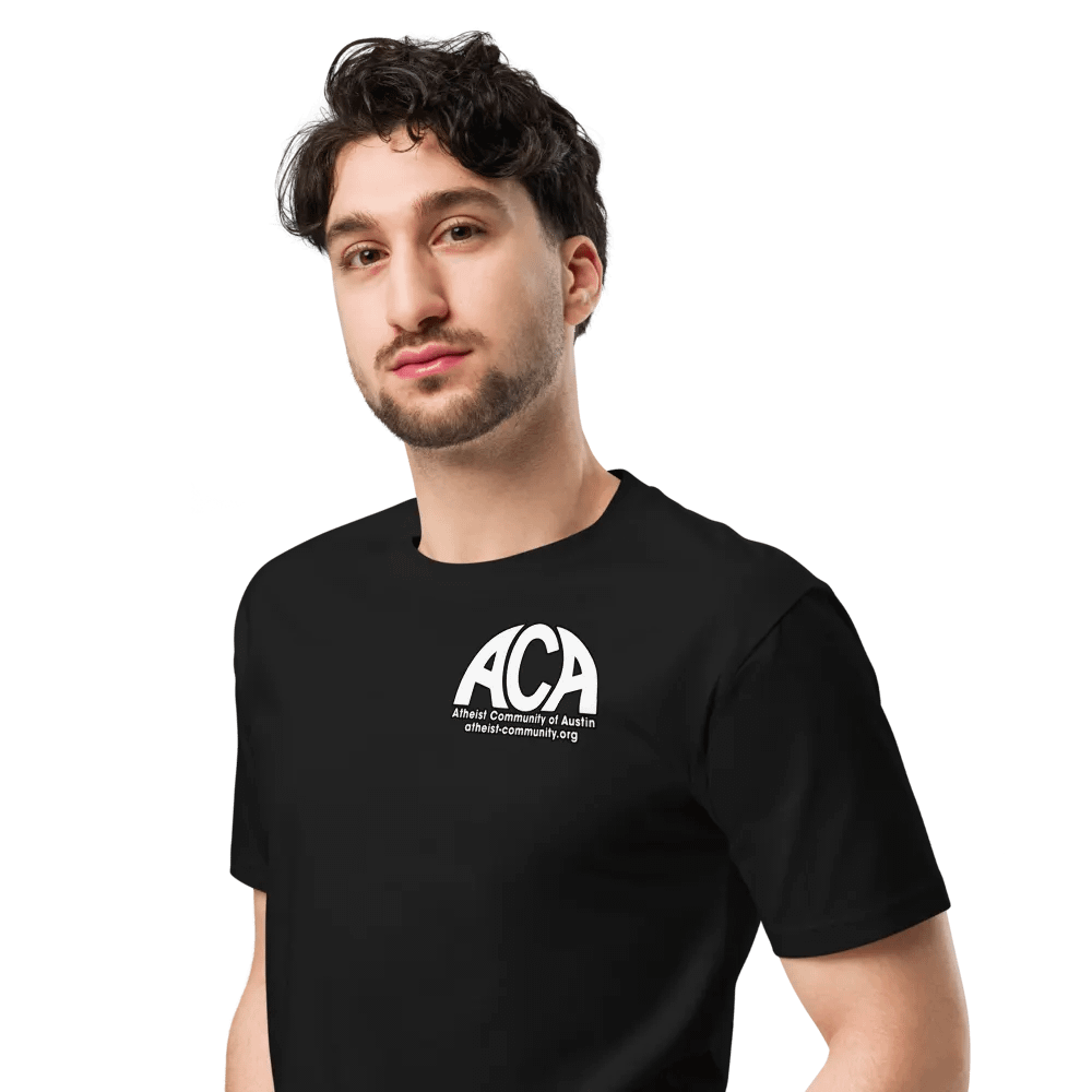 Ask Me About My Atheism Tee Shirt product image (4)