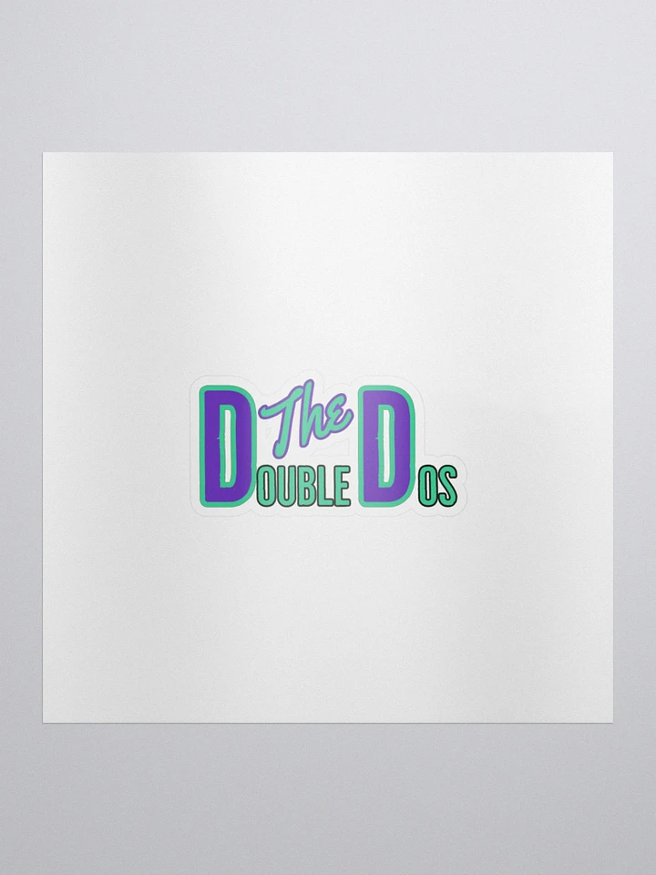 TheDoubleDos Sticker product image (1)