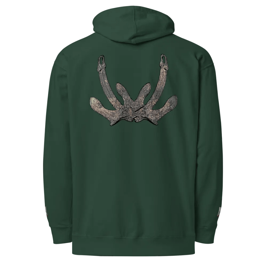 Anchor tug - Twin Anchor Front & sleeves (embroidered)Hoodies product image (8)