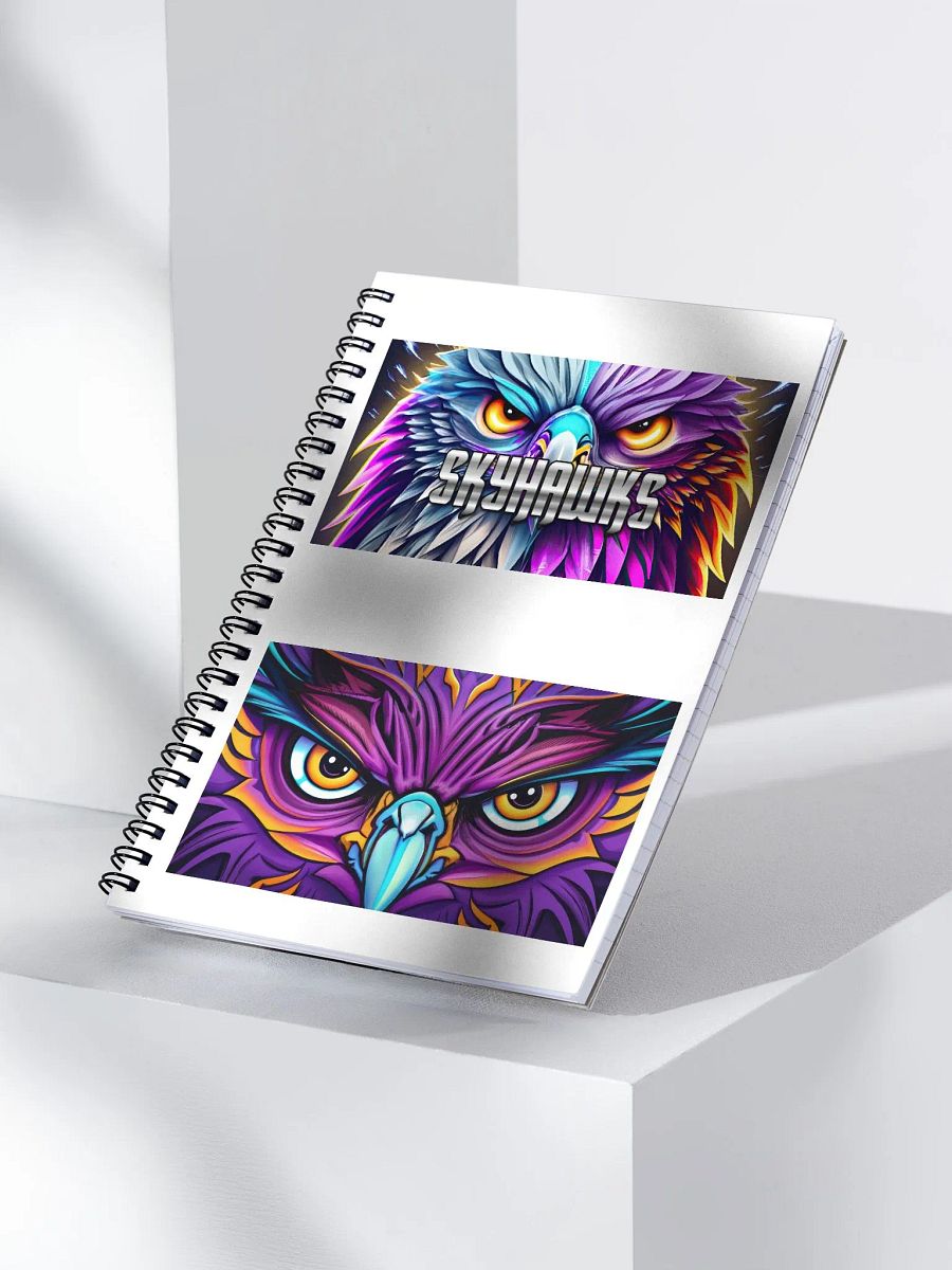 Skyhawks All Logos Spiral Notebook product image (3)