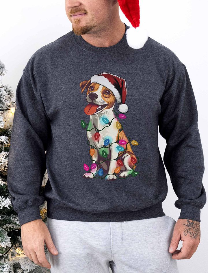 Funny Jack Russell Terrier(JRT) Christmas Sweatshirt product image (1)