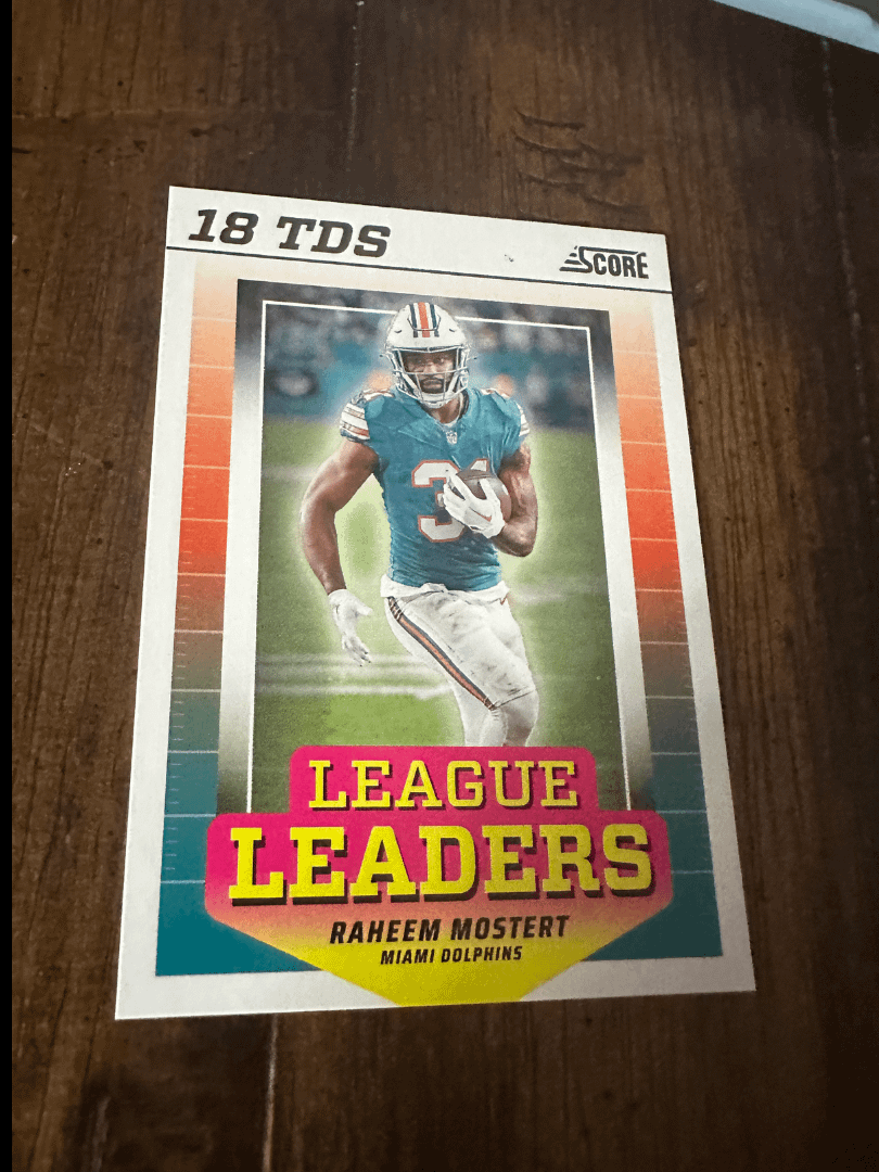 League Leader Raheem Mostert In Touchdowns (18) product image (1)