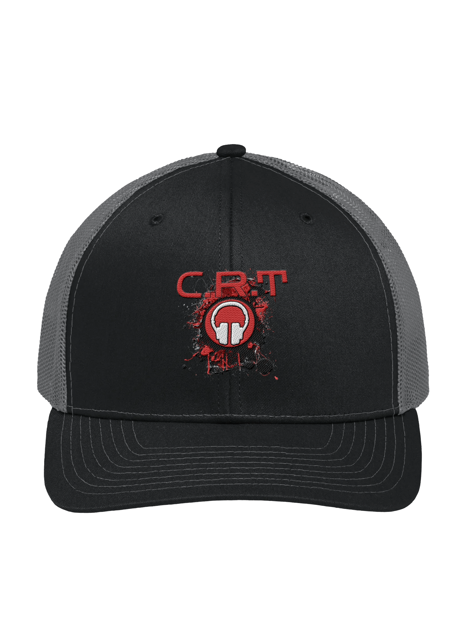 C.R.T Paint Splatter Richardson® Snapback trucker hat product image (1)
