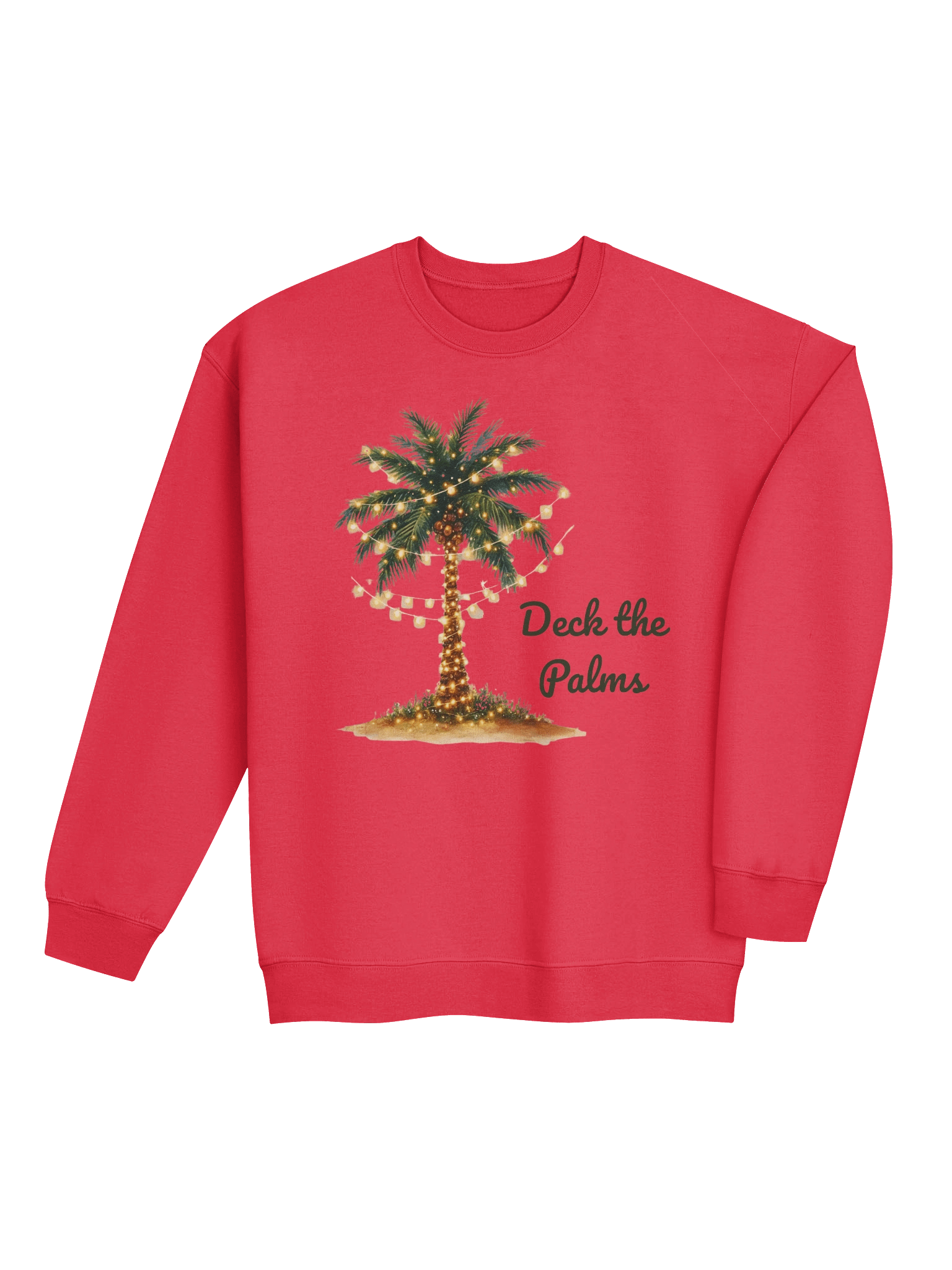 Deck the Palms Crewneck Sweatshirt product image (4)