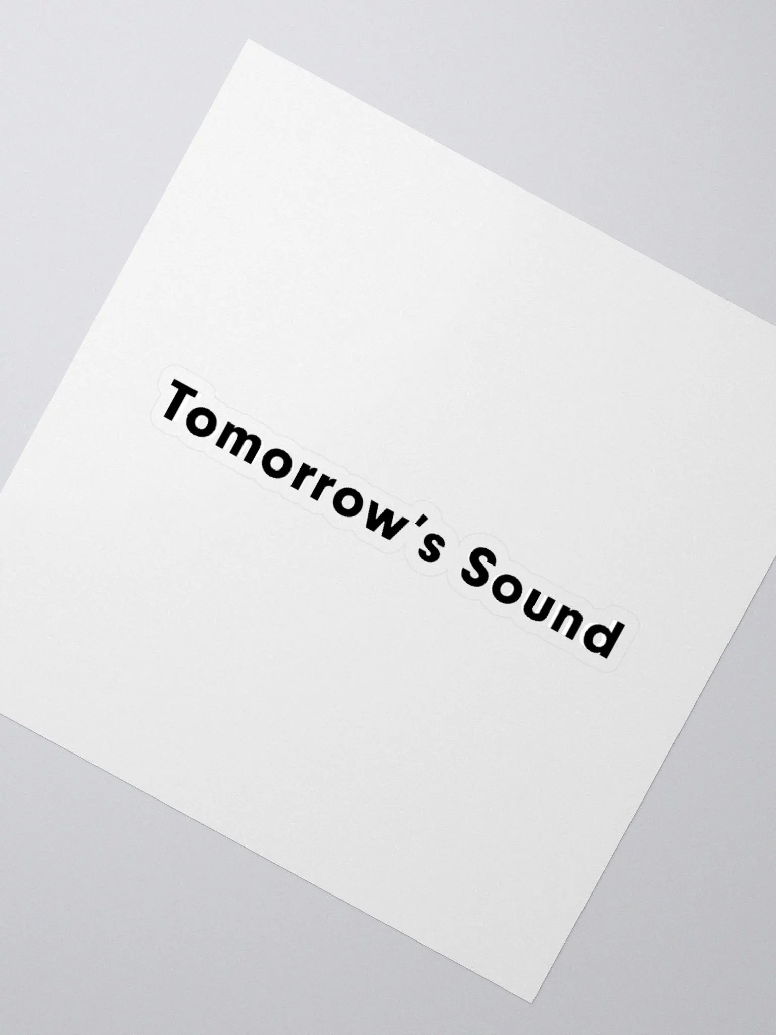 Tomorrow's Sound - Text Sticker product image (2)