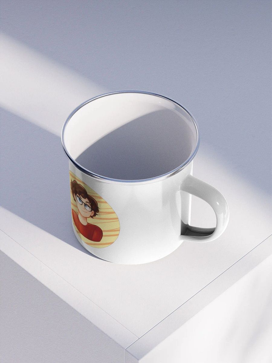 Ethan Logo Enamel Mug product image (3)