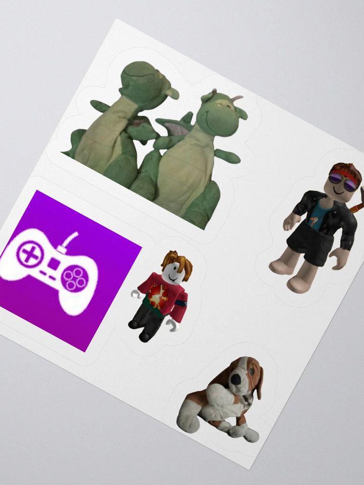 All characters stickers product image (6)