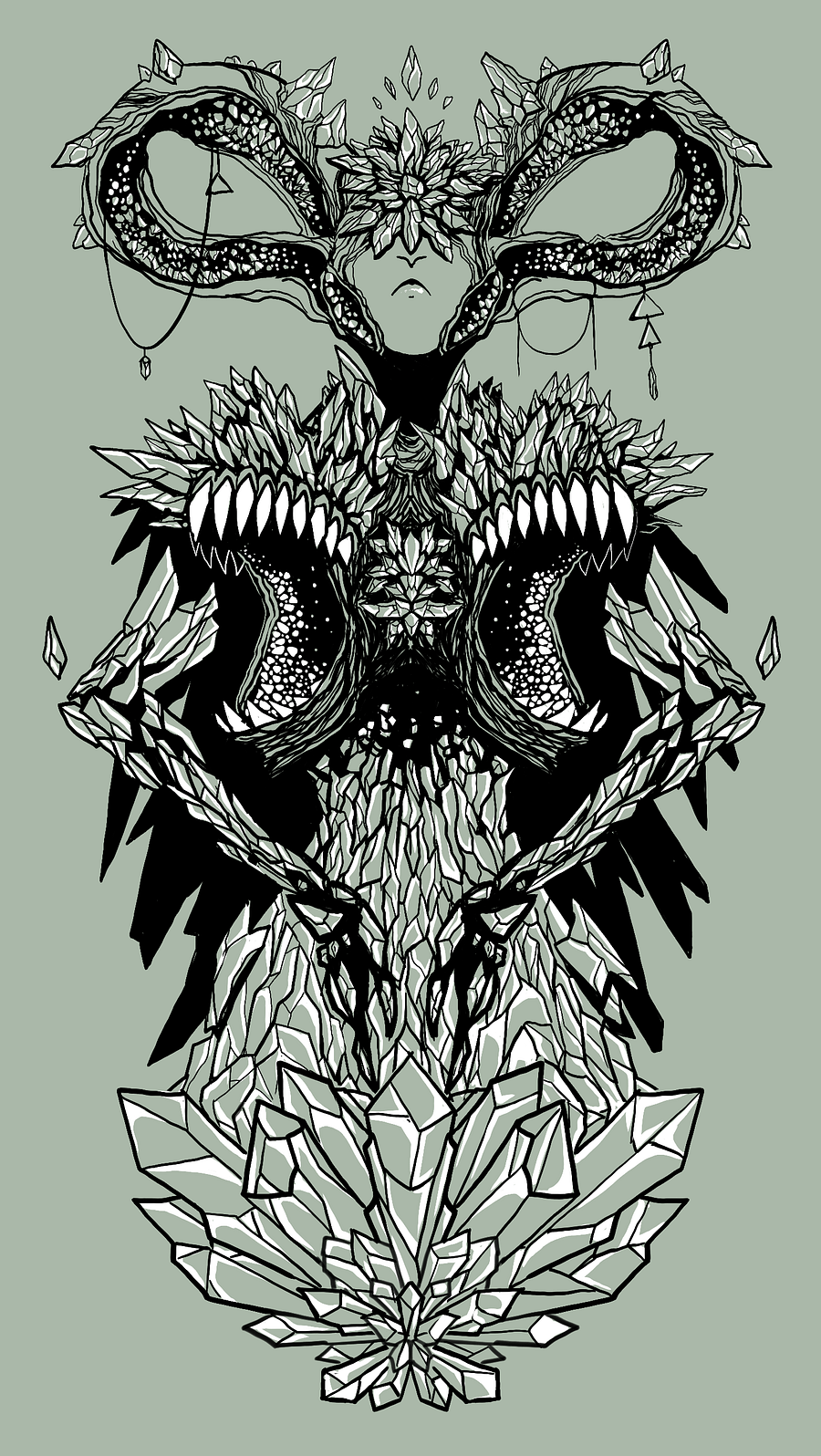 Clow Card dark trans. The Earthy sweater product image (1)