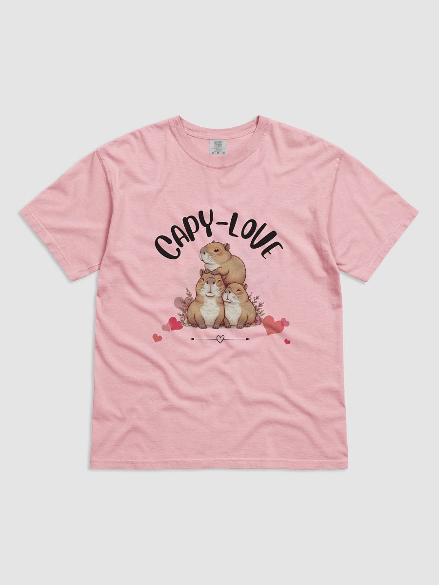 Cute Capybara Love T-Shirt product image (6)
