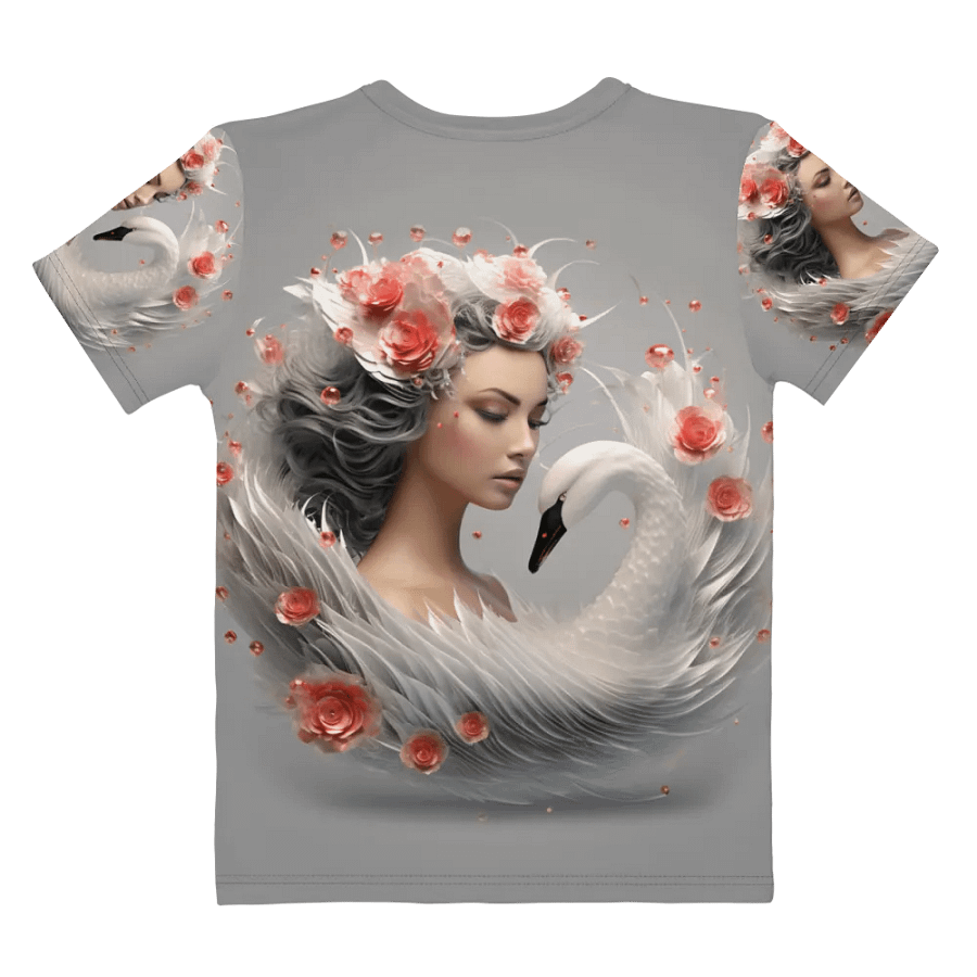 Swan Girl T shirt product image (3)