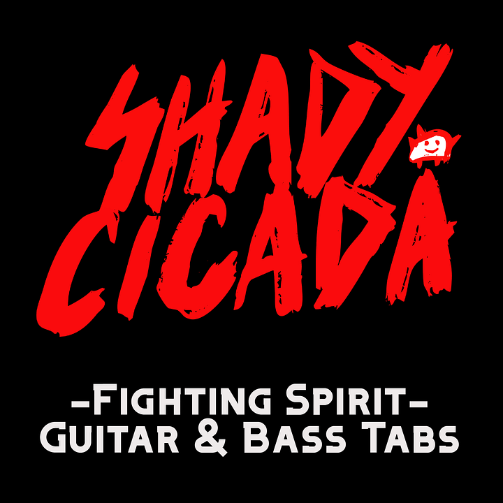 Fighting Spirit (Guitar & Bass Tabs) product image (1)