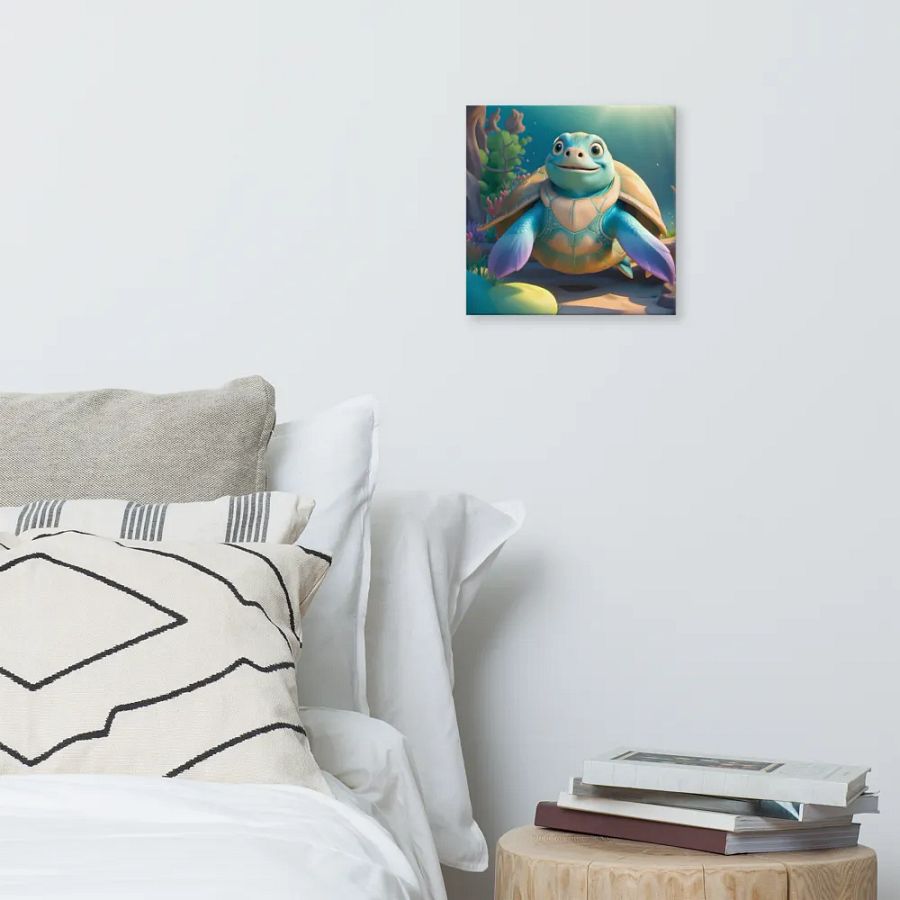 Endangered Species - Mexico - Sea Turtle Canvas Art product image (7)
