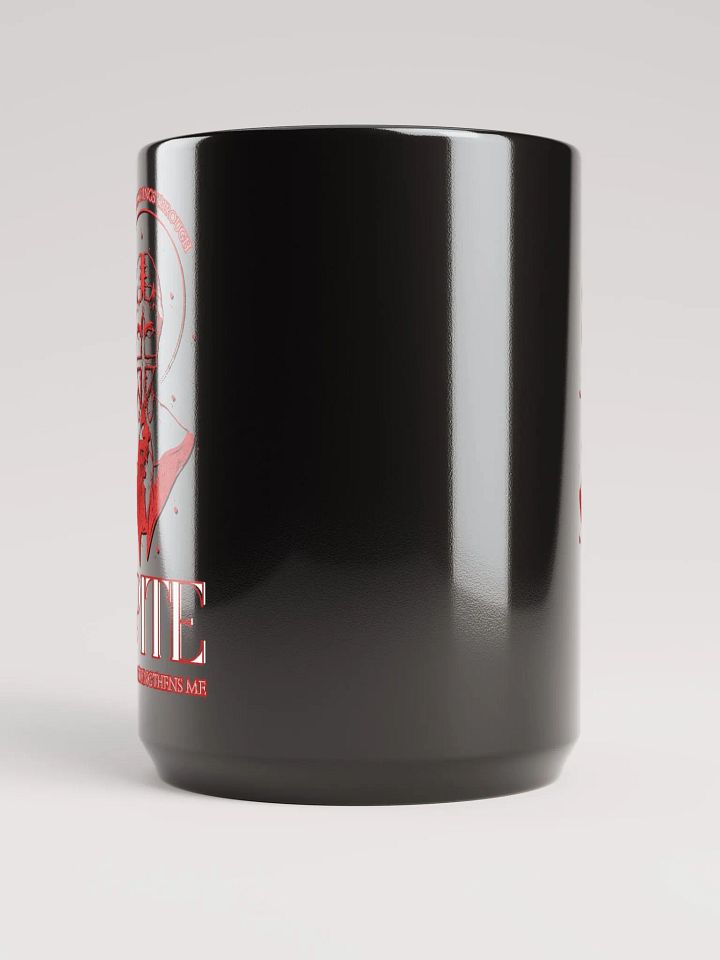 SPITE black glossy mug product image (2)