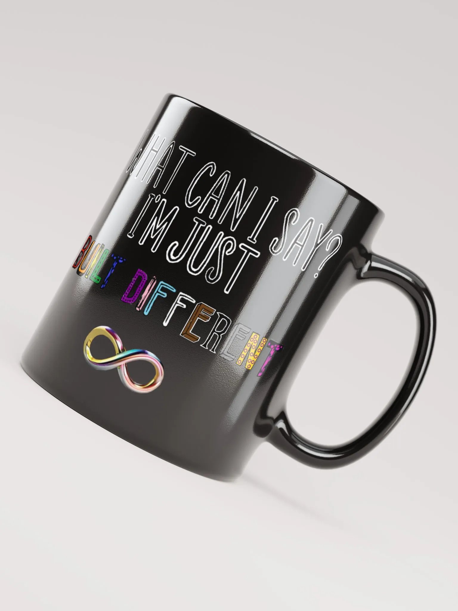 Built Different BLACK Mug product image (6)