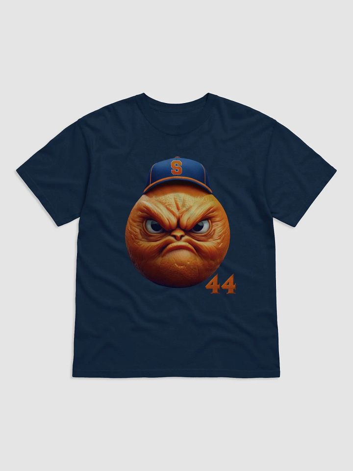 The Syracuse 44 orange on a Vintage Comfort: Retro 100% Cotton T-Shirt product image (1)