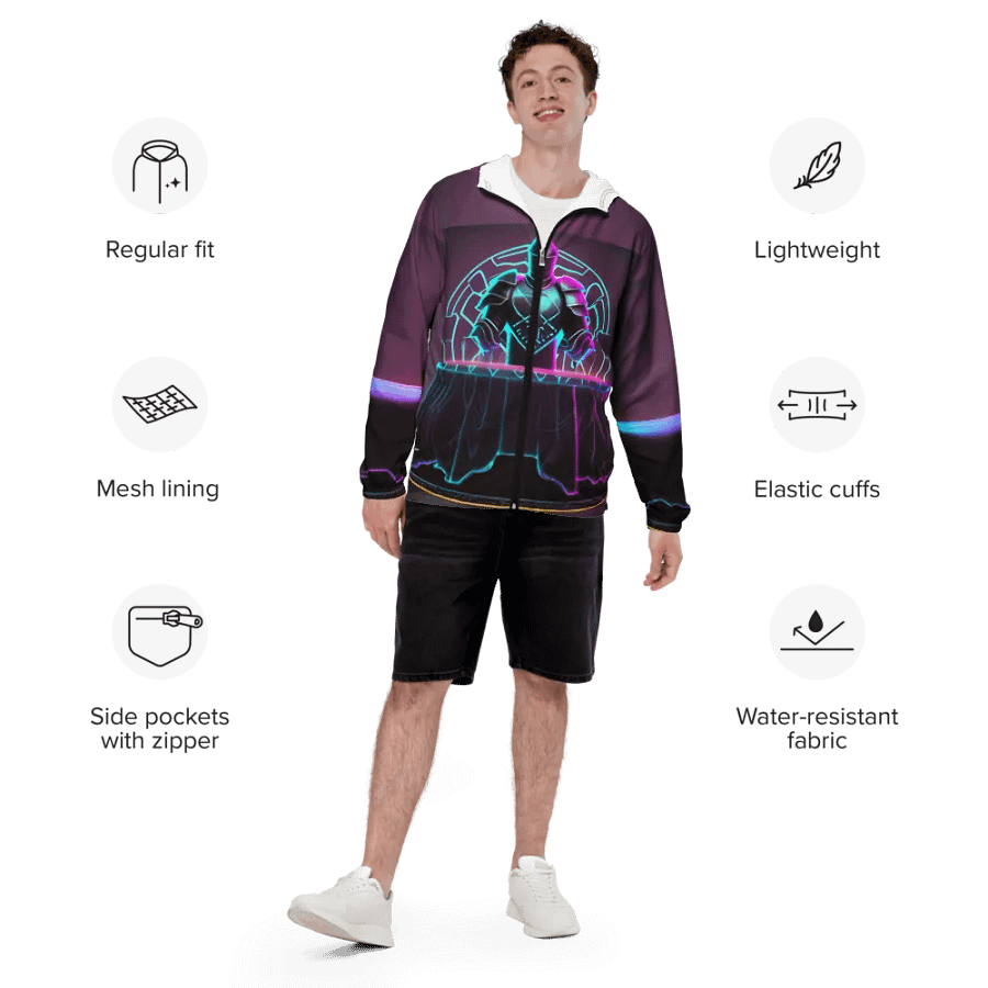 Blackknight513 All-Over Print Windbreaker product image (6)