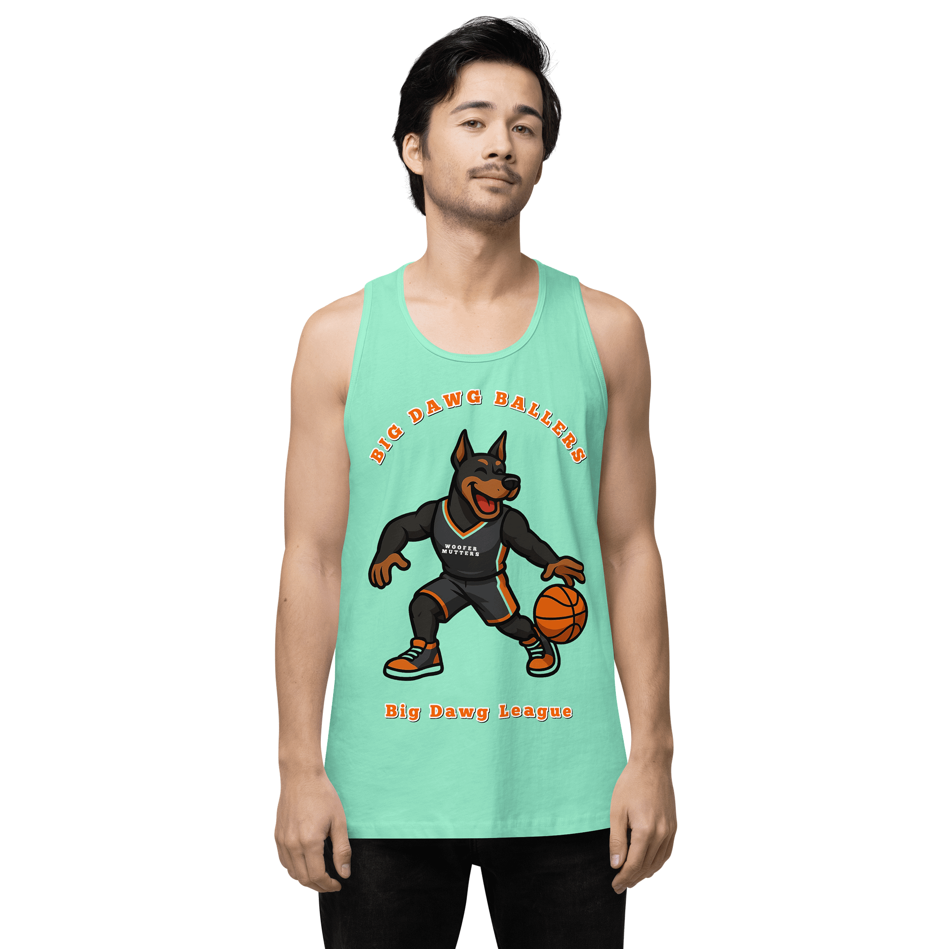 Men's Premium Tank Top Doberman WooferMutter product image (38)