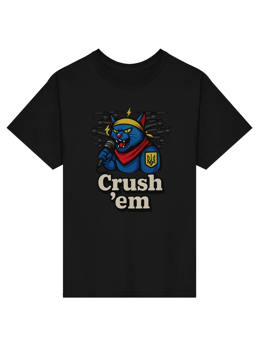 Crush 'Em Cat Unisex T-Shirt product image (2)