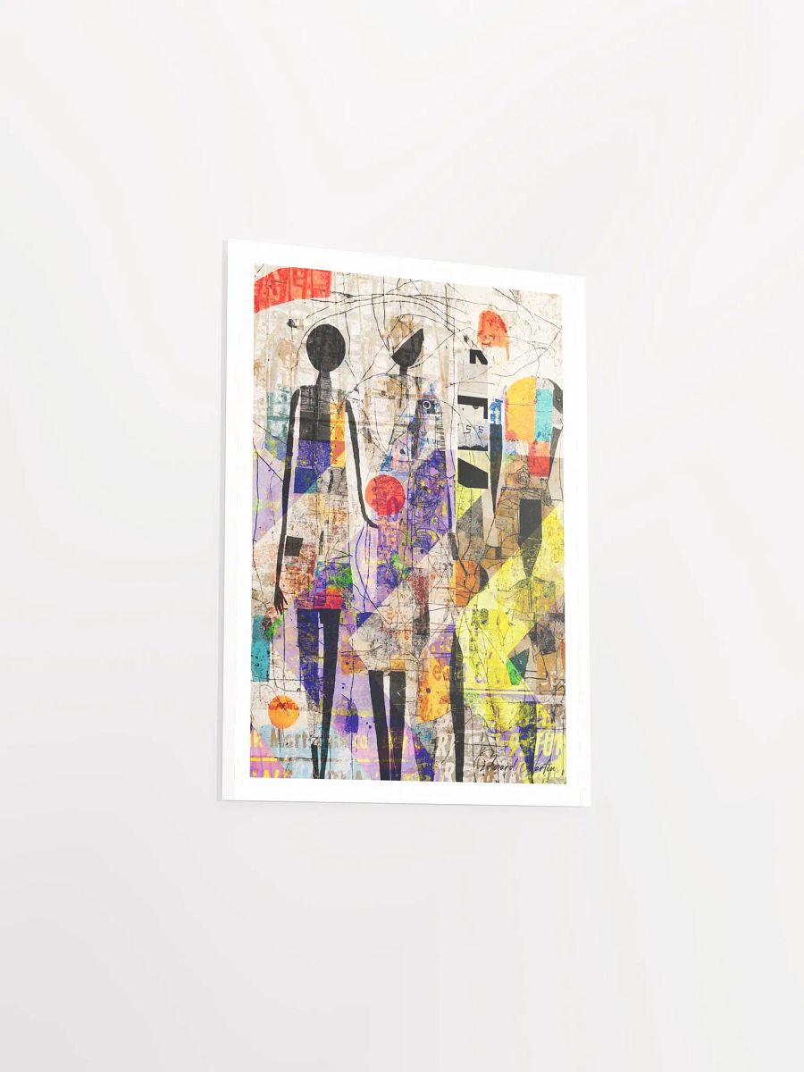 'Window Shopping' by Edward Martin-Vibrant Matte Poster Print product image (4)