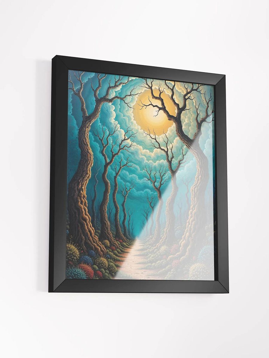 Surreal Forest Path Framed Print product image (21)