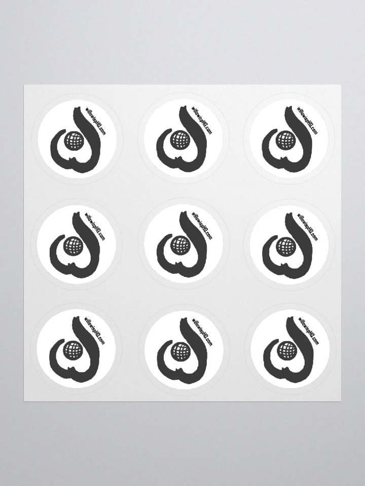 WILLOWISP Stickers (black and white) product image (2)