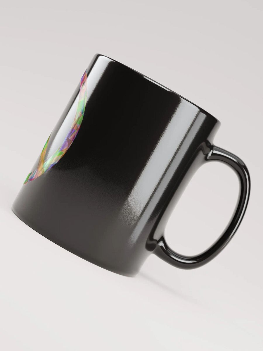 Black Glossy Coffee mug- Peace Sign Symbol product image (7)