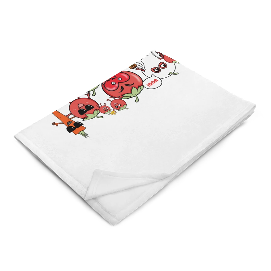 Tomato CONJUCTION Blanket| Space Tomato Gaming Throw Blanket product image (2)