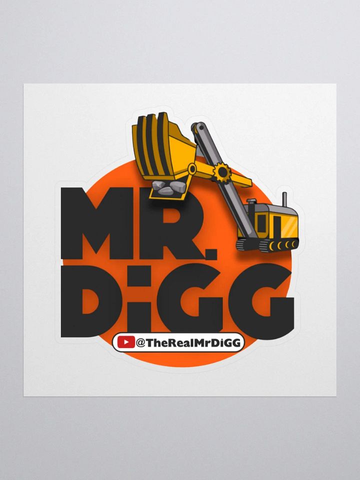 Mr. DiGG Vinyl Stickers product image (3)