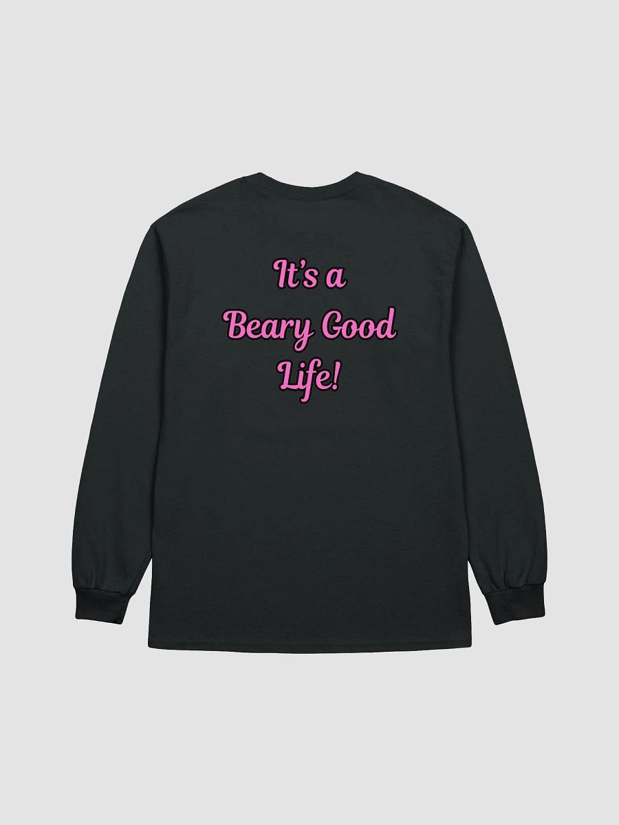 "It's a Beary Good Life!" Teddy Bear Wave Long Sleeve Tee product image (2)