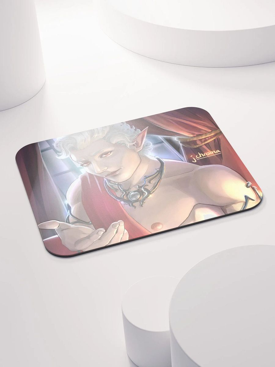Vampire Valentine - Romantic Pinup Game Fanart - Game Mousepad - Art by CosmicChroma product image (4)