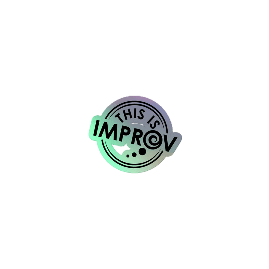 This Is Improv Sticker product image (1)