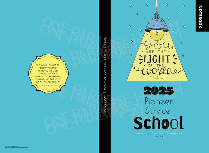 2025 Regular Pioneer Service School Digital Ebook | "You Are the Light of the World" product image (1)